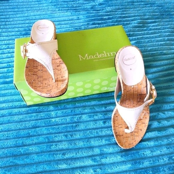 Madeline Shoes - 𝅺cork sandals by Madeleine